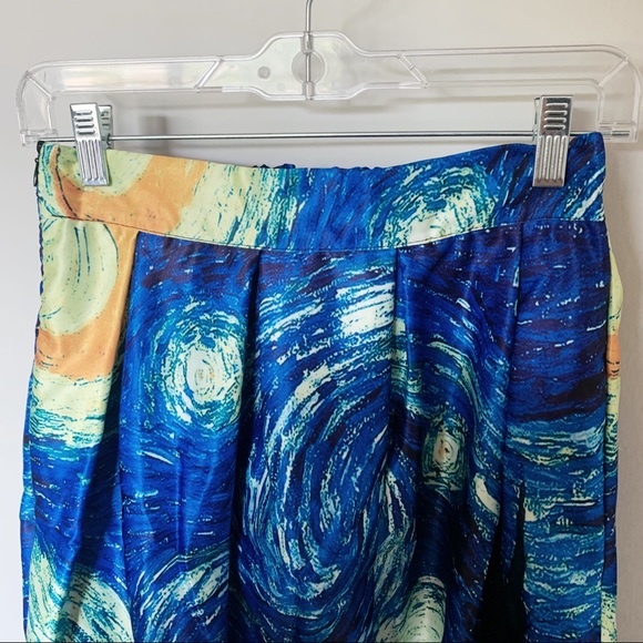 Vincent Van Gogh “Starry Night” Circle Skirt - Picture 4 of 5